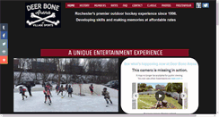 Desktop Screenshot of deerbonearena.com